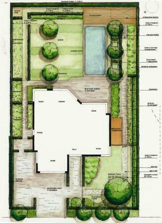 Tuinontwerp (ontwerp, meetstaat, beplantingsplan) 0474712247, Tuin en Terras, Planten | Tuinplanten, Ophalen