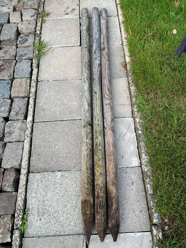 Tuinpalen, Tuin en Terras, Palen, Balken en Planken, Ophalen, Zo goed als nieuw