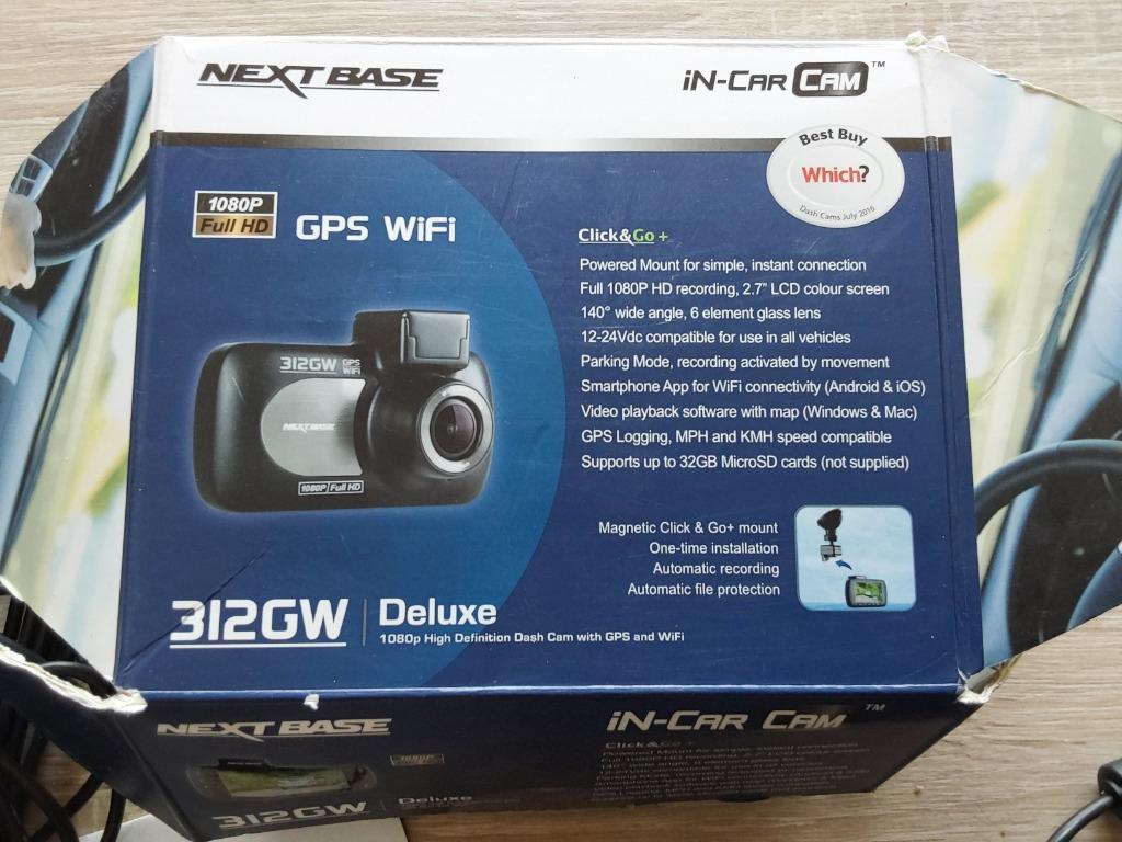 DASHCAM NEXTBASE 312GW, Enlèvement, Neuf