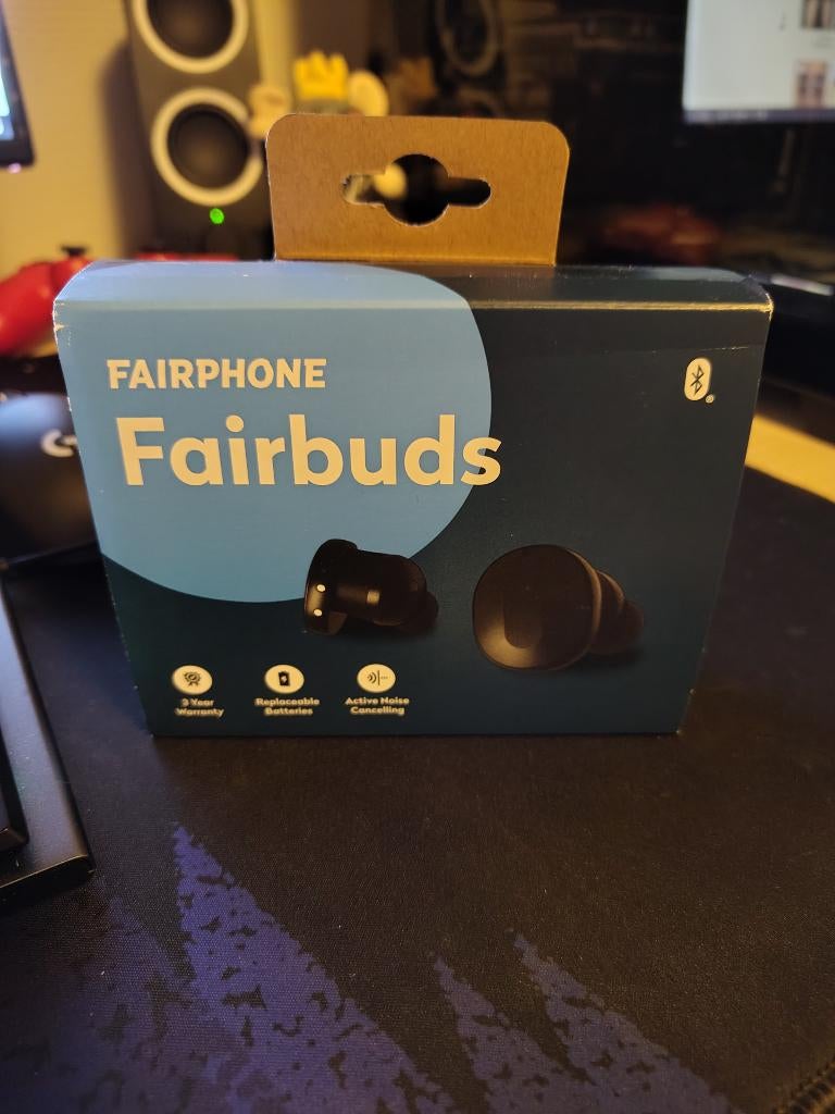Fairphone Fairbuds zwart, Envoi, Neuf, Intra-auriculaires (In-Ear), Bluetooth
