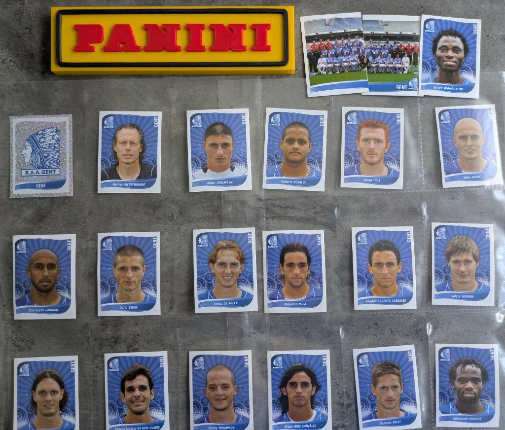 Panini football 2009 AA GENT  21 voetbal stickers 2009, Verzenden, Nieuw