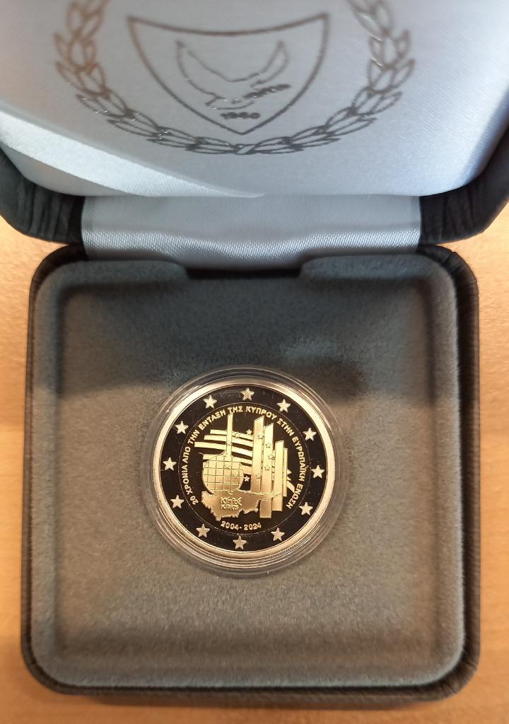 2 EURO 2024  CYPRUS    ZEER ZELDZAAM    € 1500, Ophalen of Verzenden, Cyprus, 2 euro, Losse munt