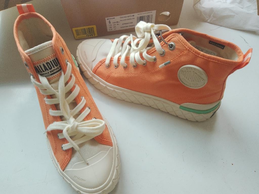 nieuw palladium ace chukka maat 39 sunstone orange orig doos, Neuf, Sneakers et Baskets, Palladium, Orange
