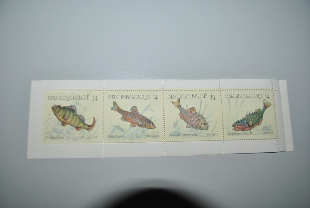 Belgique 1990 Poissons MNH, Envoi, Non oblitéré, Europe