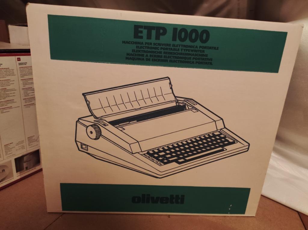 Olivetti ETP 1000, Diversen, Ophalen of Verzenden, Gebruikt
