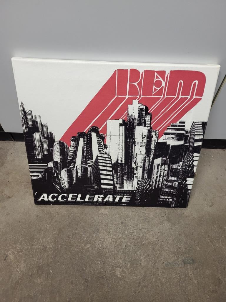 REM 2 tableaux Accelerate., Collections, Enlèvement