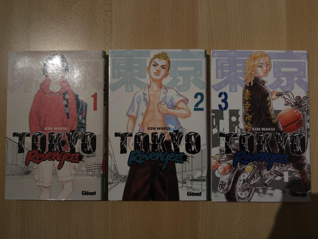 Glenat Manga - Tokyo Revengers 1-3, Plusieurs BD, Enlèvement ou Envoi, Utilisé