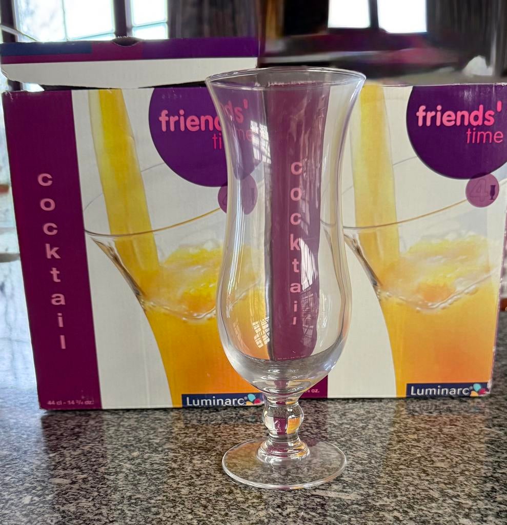 Set de 7 verres à cocktail, Collections, Verres & Petits Verres, Comme neuf, Enlèvement ou Envoi