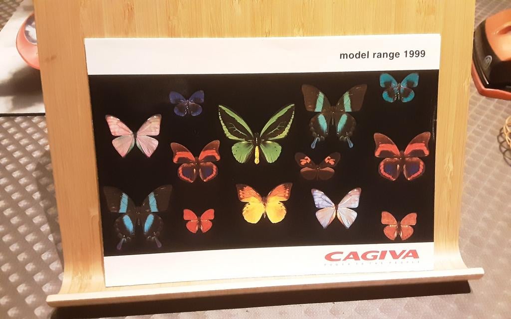 Cagiva gamma brochure, Ophalen of Verzenden