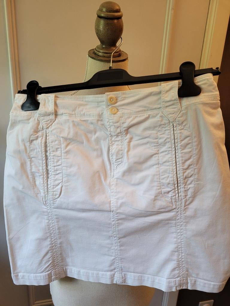 Minirok Hampton Bays, wit, maat 42, Enlèvement, Porté, Taille 42/44 (L), Blanc