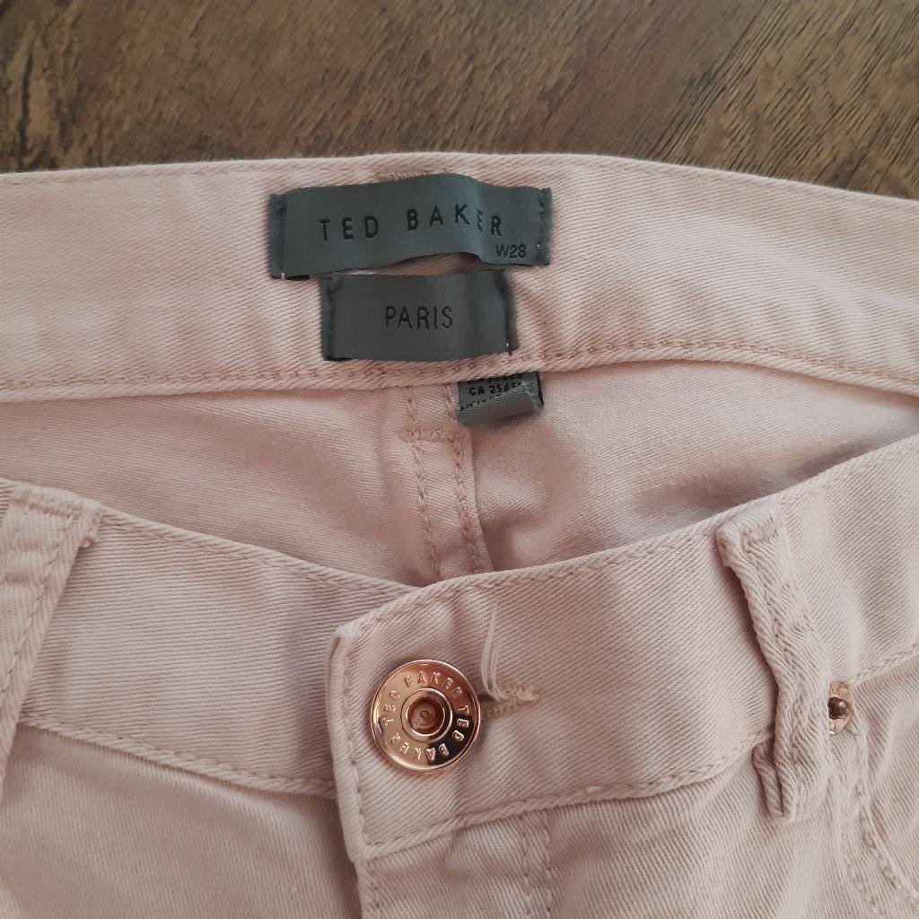 Ted Baker pastelroze damesjeans, Overige kleuren, Ophalen of Verzenden, Zo goed als nieuw, W28 - W29 (confectie 36)