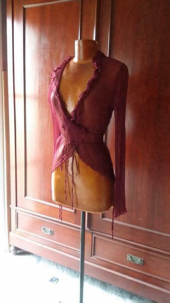 Bloes bordeaux merkkledij Tintoretto nieuw, Kleding | Dames, Tintoretto merkkledij, Ophalen of Verzenden, Nieuw, Maat 38/40 (M)