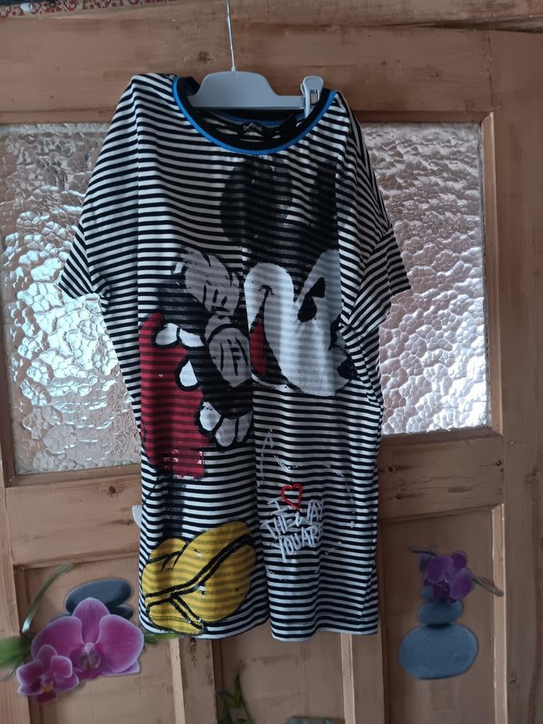 Blouse mickey Desigual, Enlèvement ou Envoi, Taille 36 (S), Comme neuf, Desigual