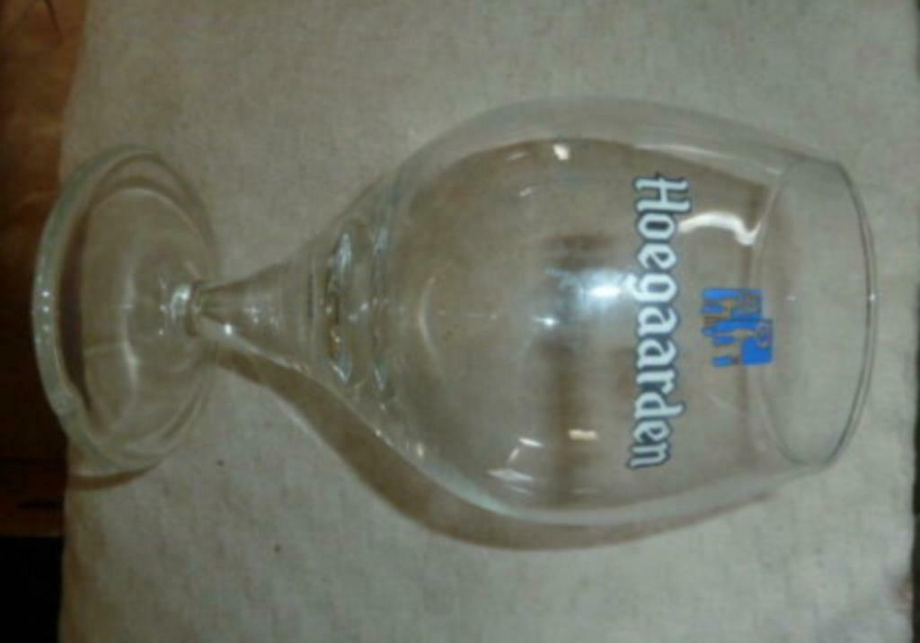#I bier glas HOEGAARDEN ( Speciale ) 0,25L, Ophalen of Verzenden, Gebruikt, Bierglas
