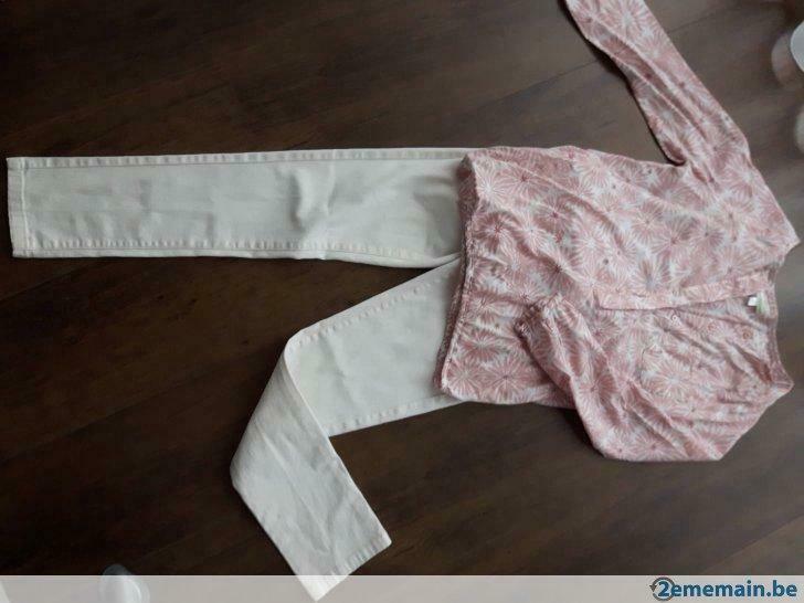 Ensemble 10 ans, Utilisé, Fille, Chemise ou À manches longues