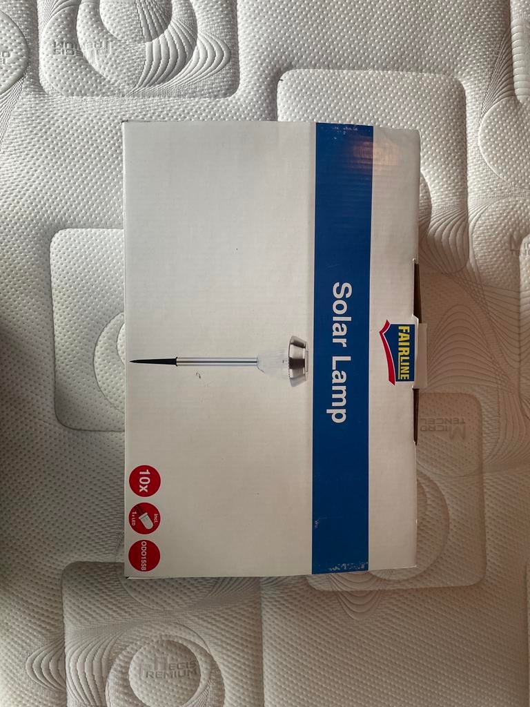 Solar LED tuinverlichting (nieuw), Ophalen, Zonne-energie, Staal, Nieuw