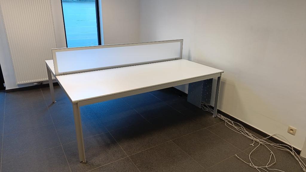 dubbel bureau tafel, Ophalen, Gebruikt, Bureau