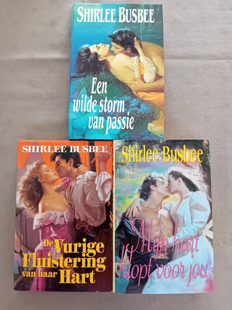 3 historische romans Shirlee Busbee, Boeken, Ophalen of Verzenden, Gelezen