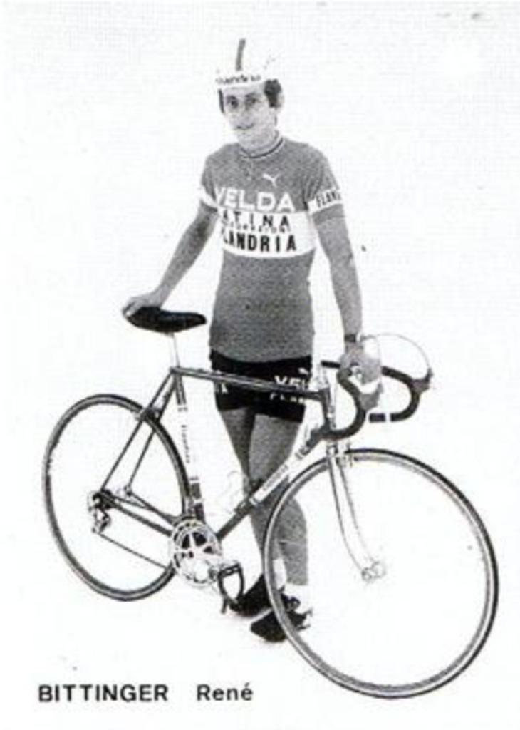 Fotokaart - wielrennen - Flandria - René Bittinger, Verzamelen, Verzenden, Nieuw