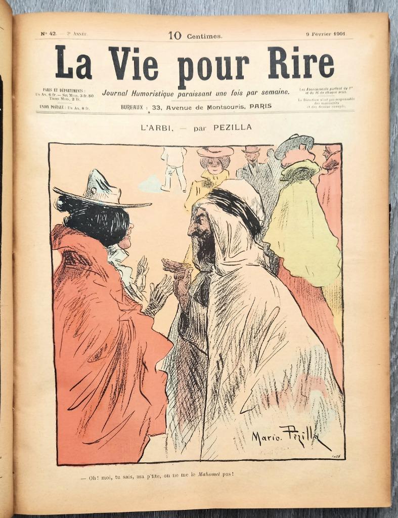 La Vie pour Rire HC [c,1900-1902] 540 blz Humor, Ophalen of Verzenden