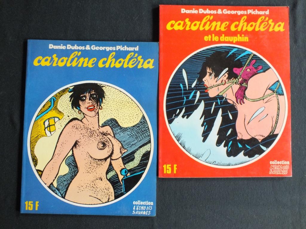 CAROLINE CHOLERA (2 ALBUMS )               EDITIONS FROMAGE, Boeken, Eén stripboek, Ophalen of Verzenden, Gelezen, DUBOS & PICHARD