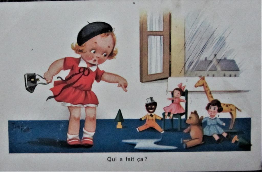 FANTASIE- KAART- KINDEREN, Verzamelen, Ophalen of Verzenden, Gelopen, Kinderen