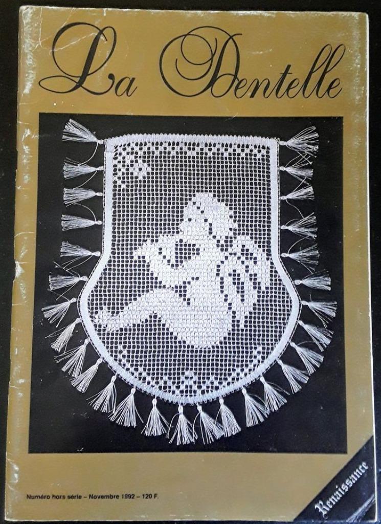 Revue "LA DENTELLE" - Renaissance, Livres, Enlèvement ou Envoi, Comme neuf, Centre de la Dentelle