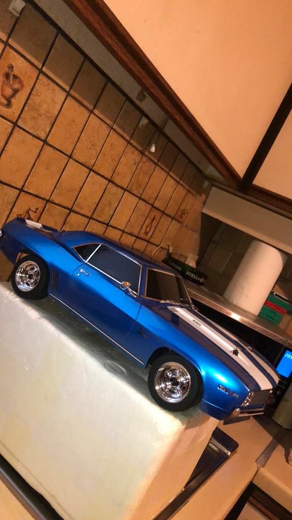 RC Kyosho Fazer MK2 Chevy Camaro Z28 4WD Nagelnieuw, Neuf, Échelle 1:10, Enlèvement ou Envoi, Voiture on road
