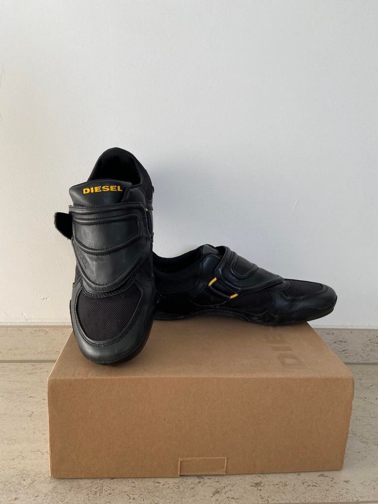 Diesel Mototrack schoenen, Vêtements | Hommes, Chaussures, Diesel, Comme neuf, Enlèvement, Noir