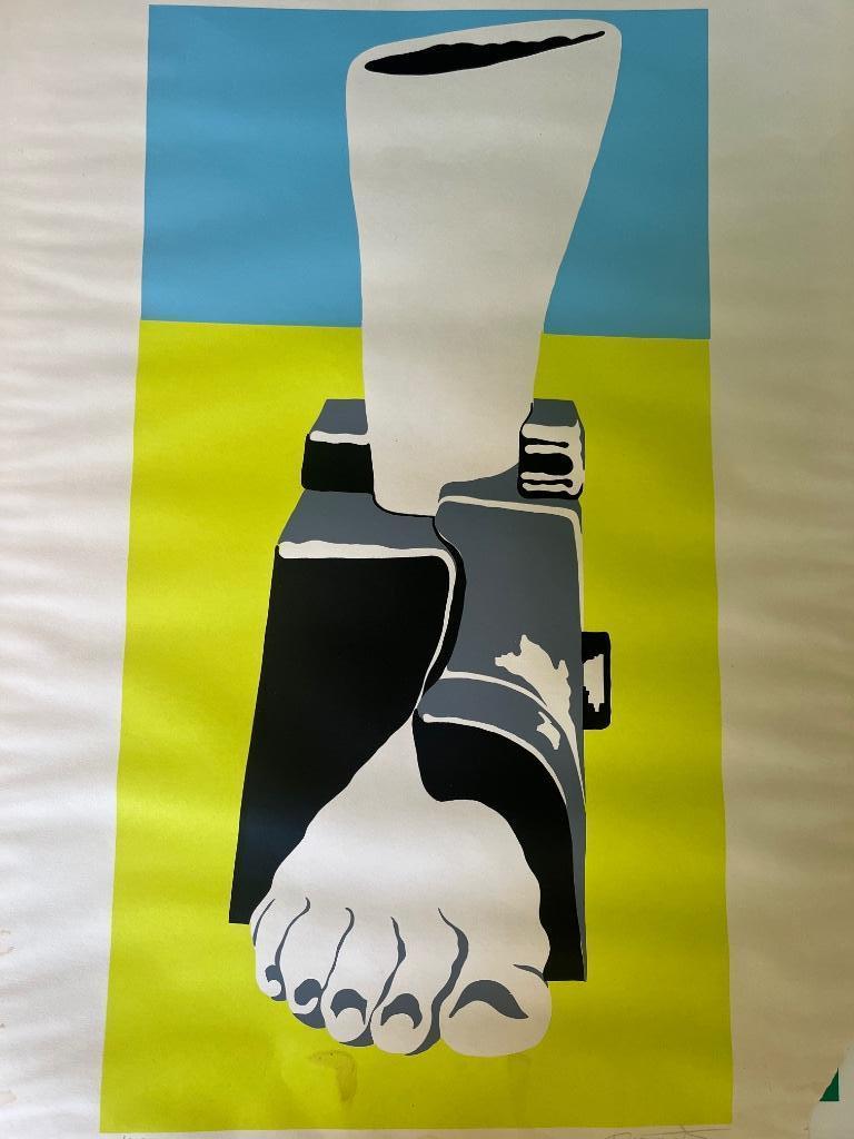 Litho Yves De Smet 18/70, Antiek en Kunst, Ophalen