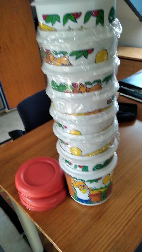 8 dozen en 5 deksels Bambix, Ophalen of Verzenden