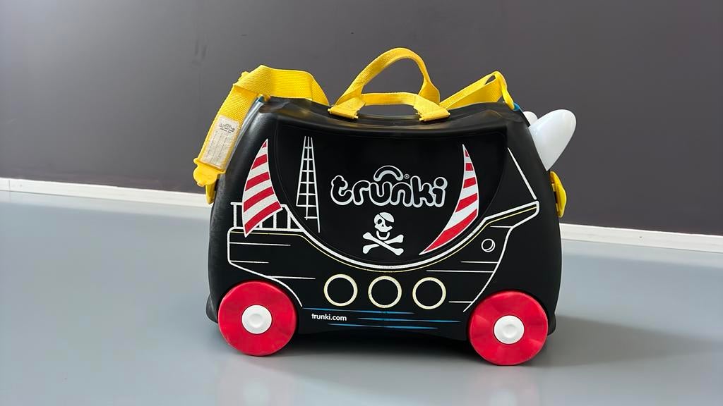 Trunki koffer met slot en sleutel, Gebruikt, 50 tot 60 cm, Hard kunststof, 55 cm of meer