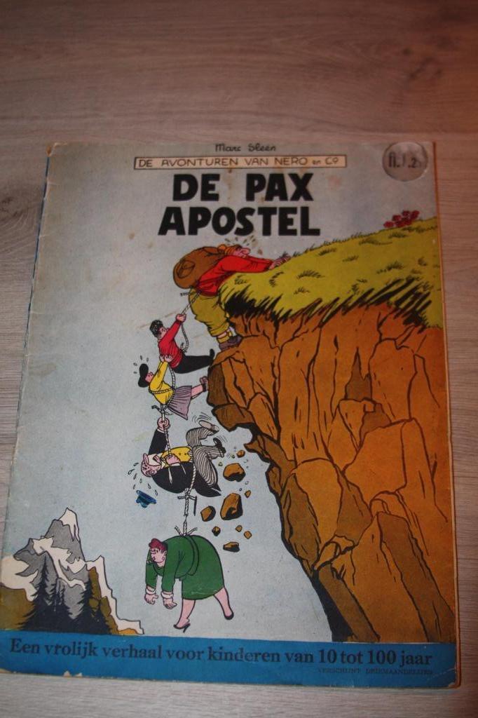 Nero , De Pax Apostel , 1960 1e druk v Nederland, Enlèvement ou Envoi, Marc Sleen, Une BD, Utilisé