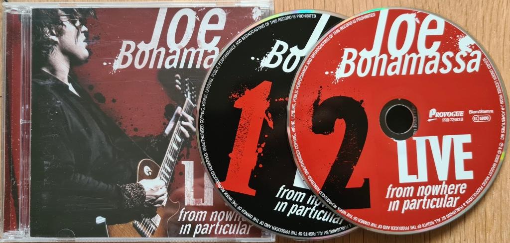JOE BONAMASSA - Live from nowhere in particular (2CD), Cd's en Dvd's, Ophalen of Verzenden, Poprock