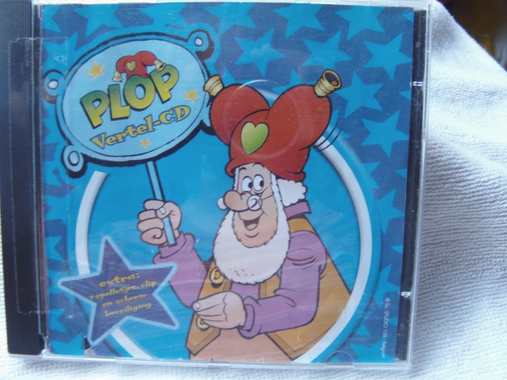 cd kinderen vertel plop verhalen spelletjes clip verhaaltjes, Ophalen of Verzenden, Gebruikt