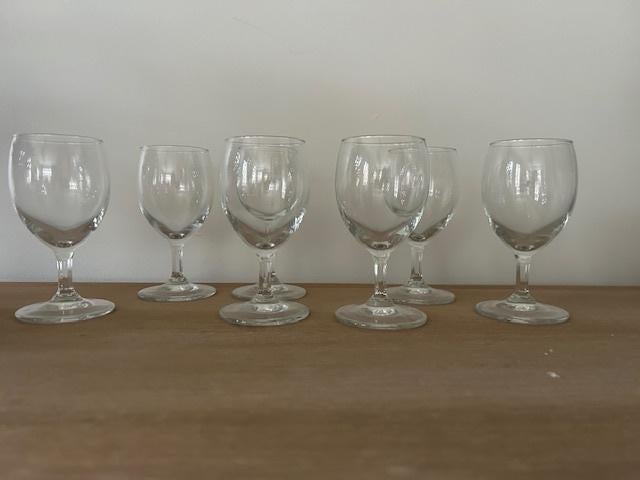 portoglazen, Verzamelen, Glas en Drinkglazen, Ophalen, Zo goed als nieuw, Borrel- of Shotglas