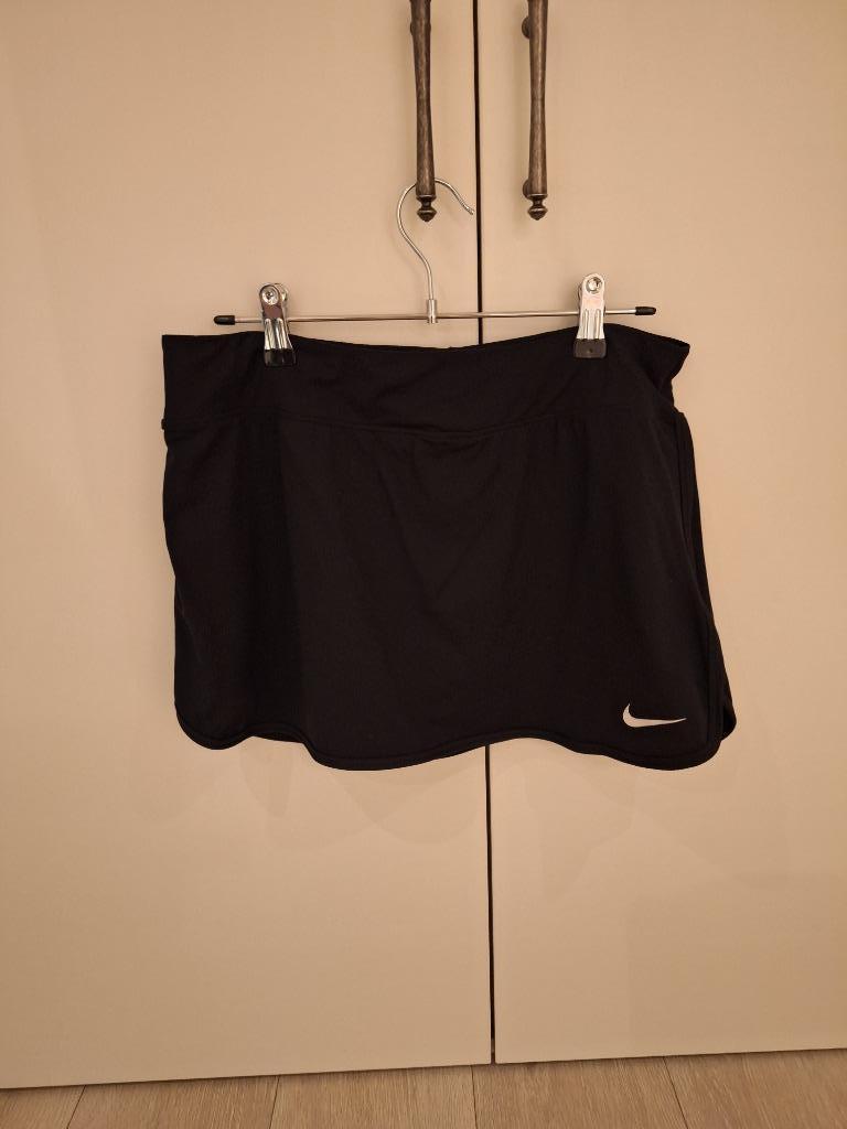 Tenniskleding, rokje, Nike (Dri-Fit), maat M, zwart, Maat 38/40 (M), Zwart, Nike, Ophalen of Verzenden