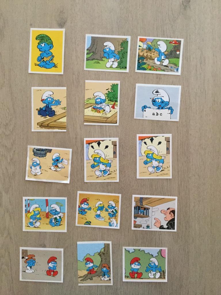 Smurfen panini stickers, Ophalen of Verzenden, Nieuw