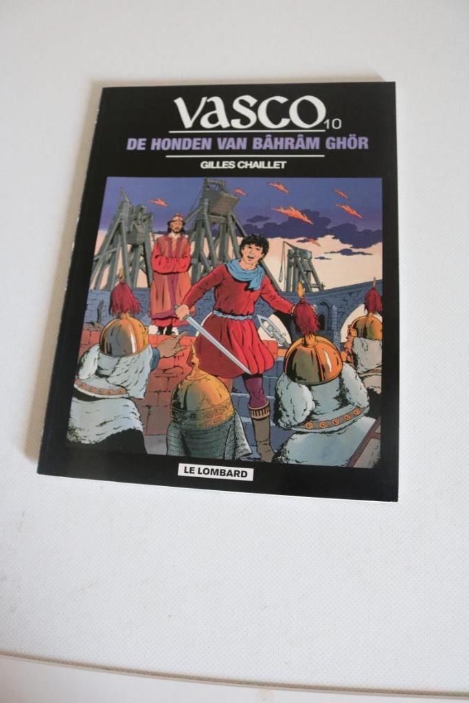 Vasco Nr 10 : De honden van Bahram Ghor - sc - herdruk 2003, Boeken, Stripverhalen, Eén stripboek, Ophalen of Verzenden, Zo goed als nieuw