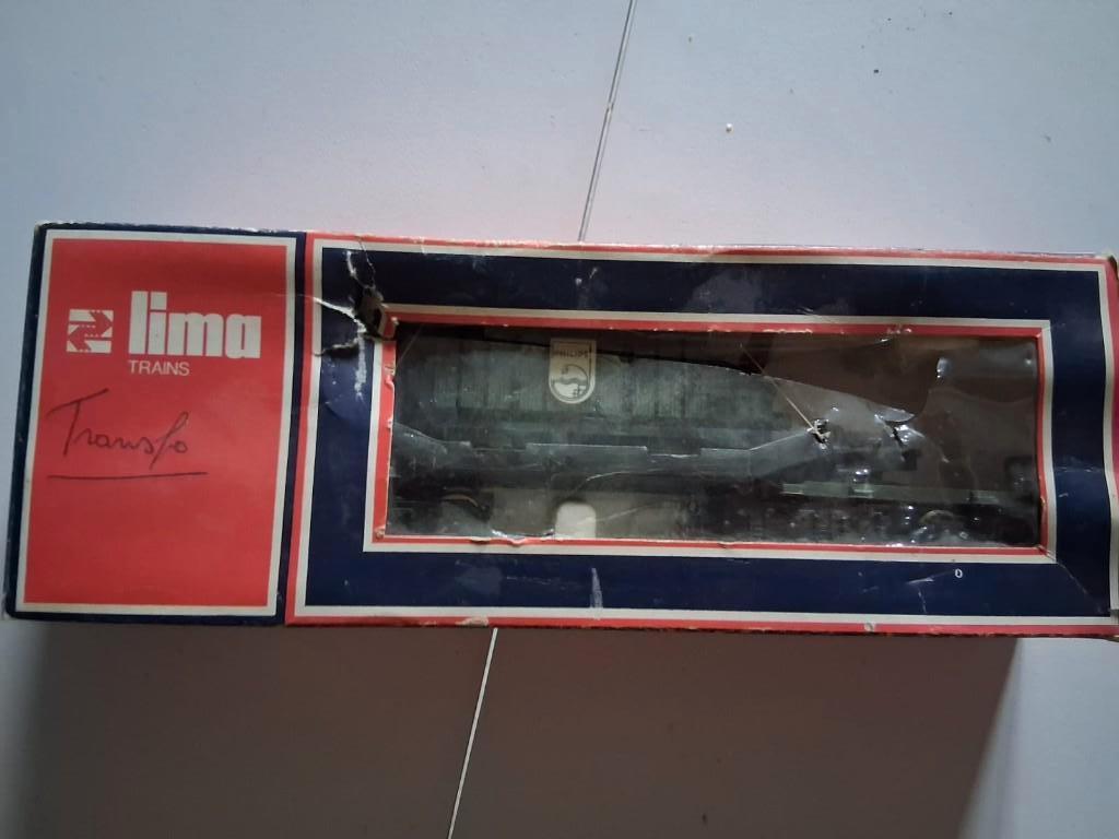 37 Lima 309056 OO Groene Phillips Generator Wagon, Hobby en Vrije tijd, Verzenden, Zo goed als nieuw, Wagon, Lima