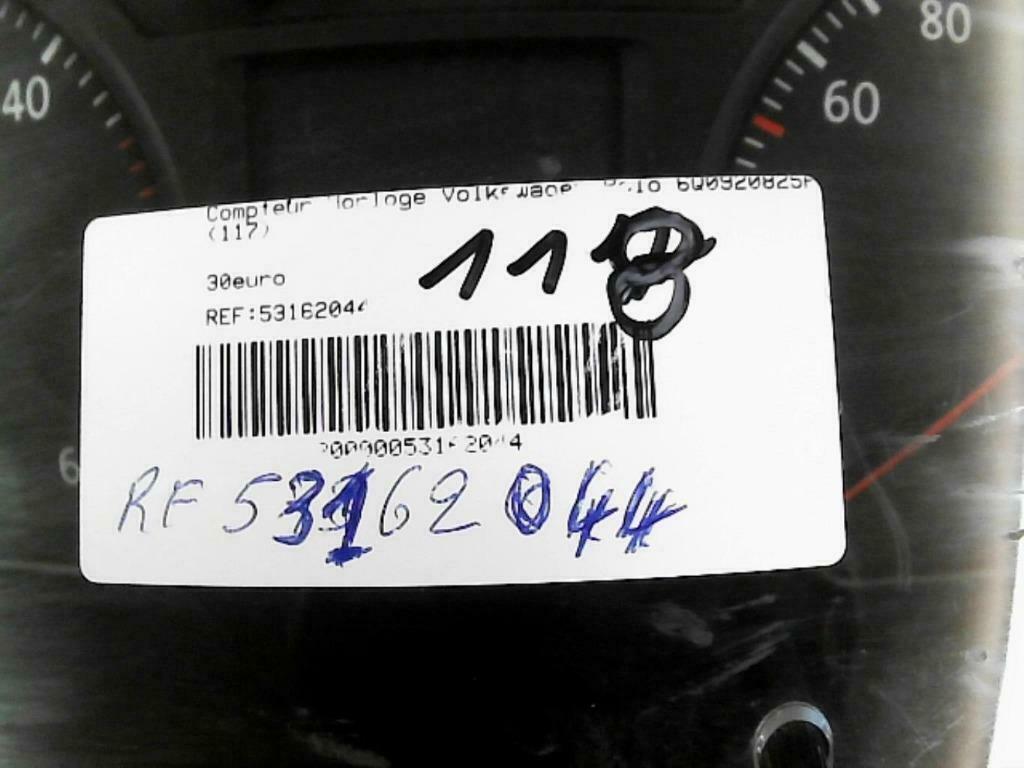 Compteur Volkswagen Polo 6Q0920825F (118), Autos : Pièces & Accessoires, Autres pièces automobiles, Volkswagen, Utilisé, Enlèvement ou Envoi