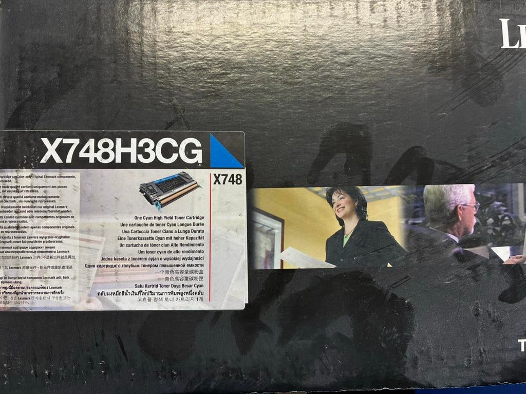 Lexmark inktcartridge X748H3CG, Ophalen of Verzenden, Nieuw, Cartridge, Lexmark