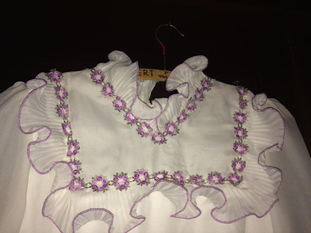 TROUWKLEED VINTAGE, Kleding | Dames, Ophalen, Zo goed als nieuw, Wit, Trouwjurk