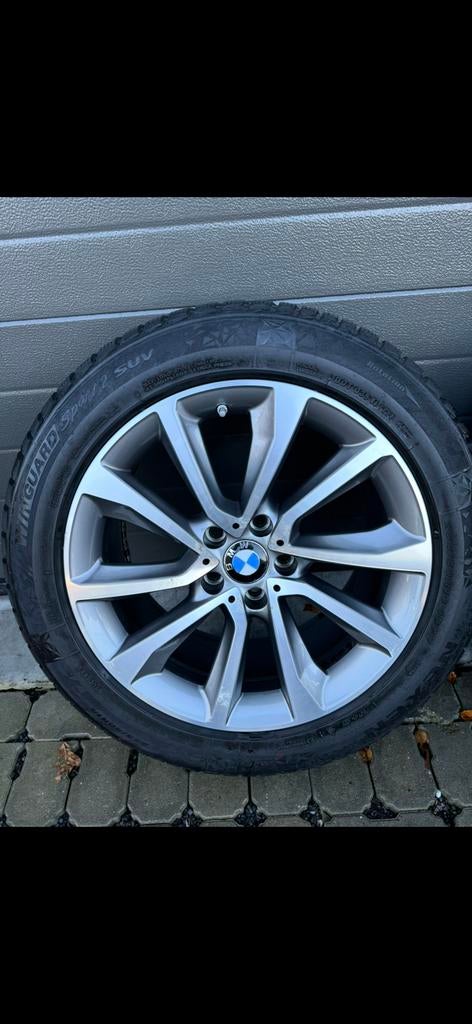 Velgen met winterbanden BMW X 5/6, Auto-onderdelen, Banden en Velgen, Ophalen, Winterbanden, Velg(en)