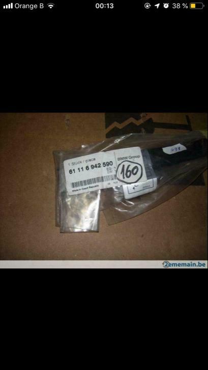 bmw ser 5 e60 key with accumulator battery, Neuf, BMW