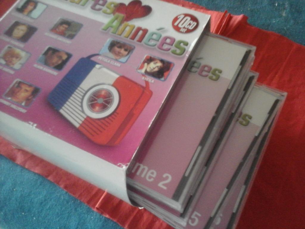 10 CD BOX - TENDRES ANNÉES, Cd's en Dvd's, Cd's | Franstalig, Gebruikt, Ophalen of Verzenden