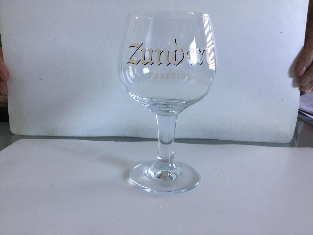 Verre trappiste zundert édition limitée à 200 exemplaires, Verzamelen, Ophalen of Verzenden, Zo goed als nieuw, Bierglas