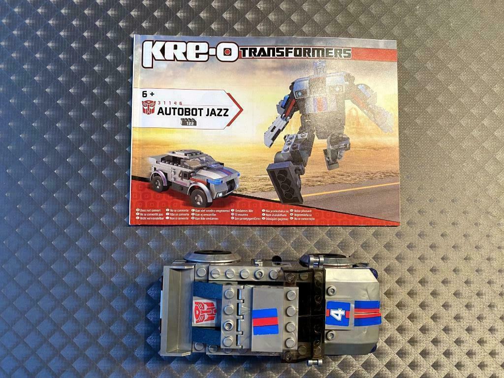 Kre-o - Transformers - Autobot Jazz (31146), Kinderen en Baby's, Speelgoed | Duplo en Lego, Ophalen of Verzenden, Gebruikt, Complete set