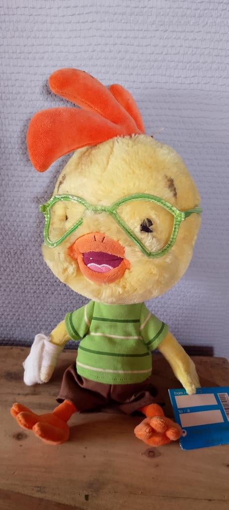 Chicken Little 35 cm, Ophalen of Verzenden, Zo goed als nieuw, Knuffel