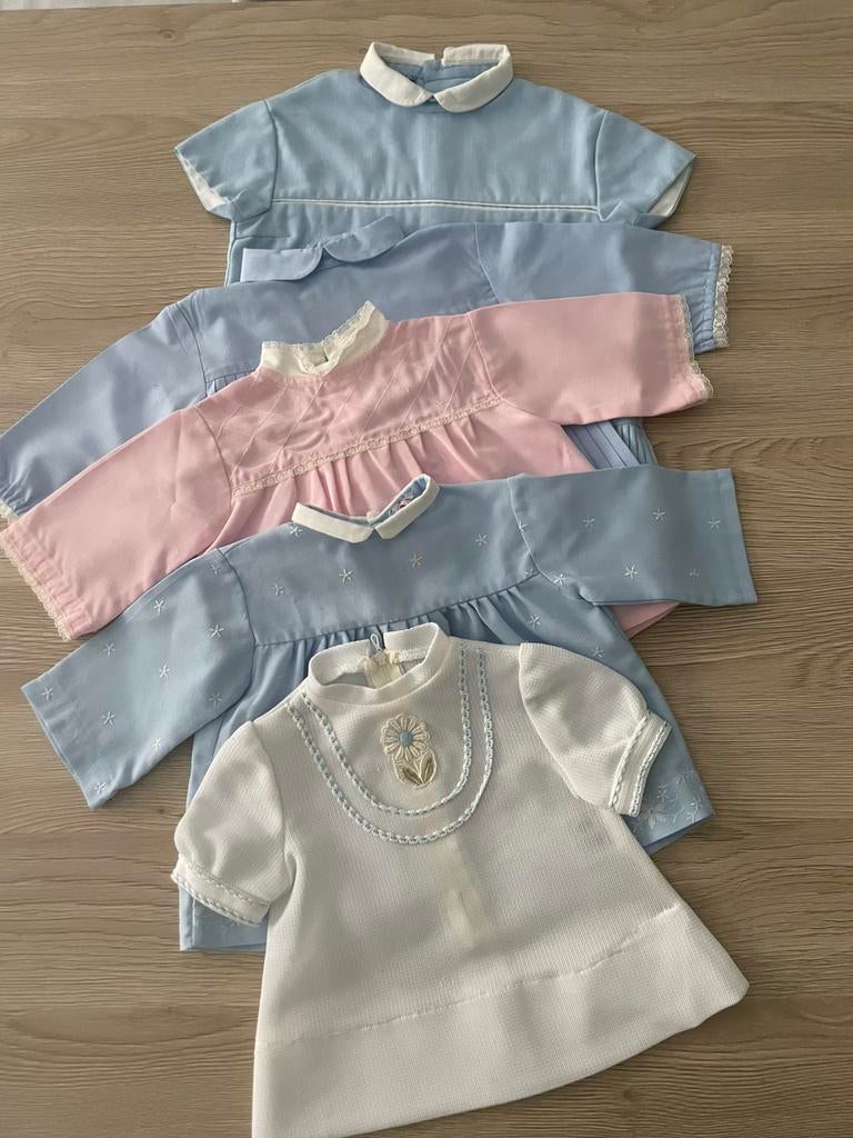 Vintage babykleding 5 stuks, Ophalen, Gebruikt